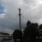 The Lightning Rod. High winds, rain and lightning. We decided not to ride.